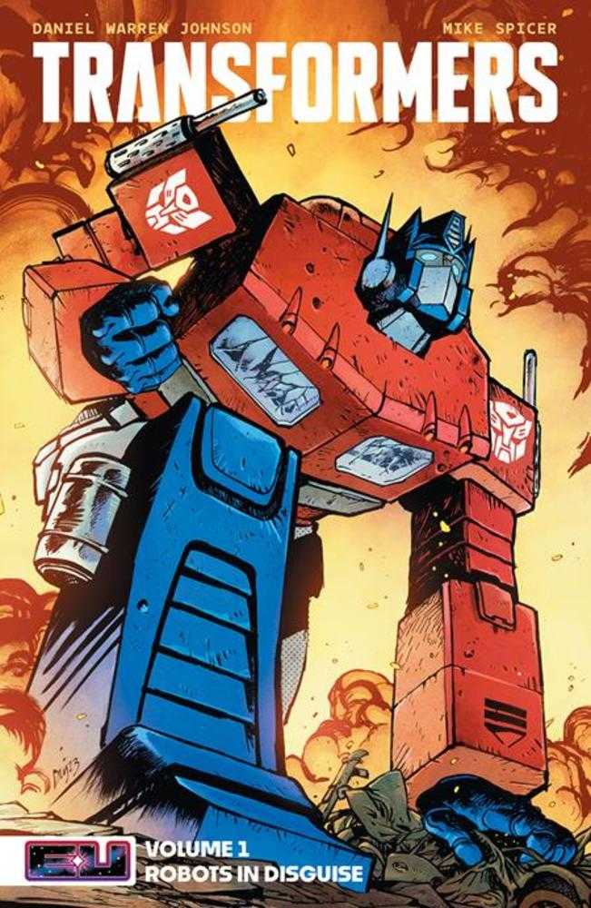 Transformers TPB Volume 01 Daniel Warren Johnson & Mike Spicer Book Market Cover