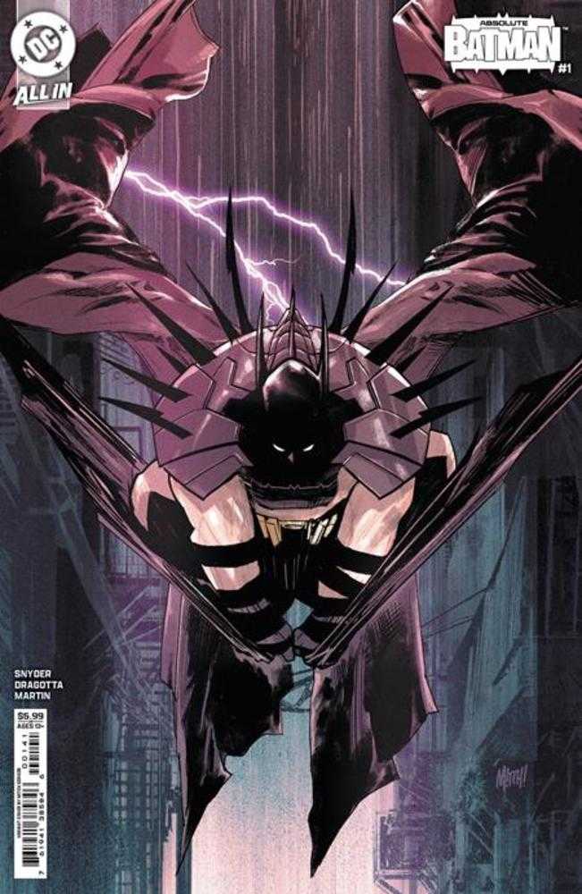 Absolute Batman #1 Cover D Mitch Gerads Card Stock Variant 1st Printing