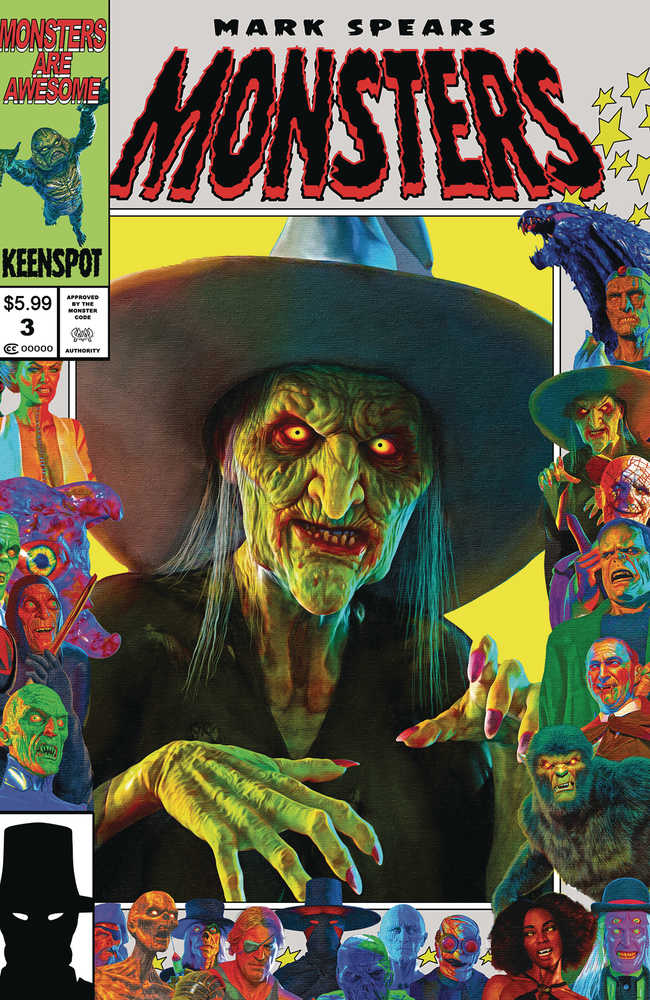 mark spears monsters Mark Spears Monsters #3 Cover E Witch Homage – Earth519Comics