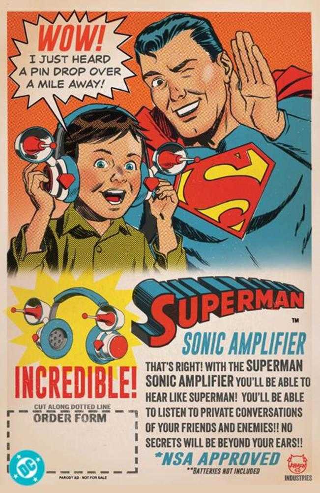 Superman #23 Cover F Johnson Card Stock Variant 1:25 Variant