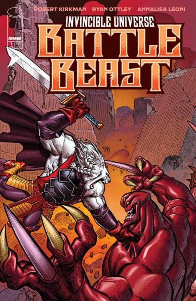 Invincible Universe Battle Beast #1 Cover D Ej Su 1:10 Variant