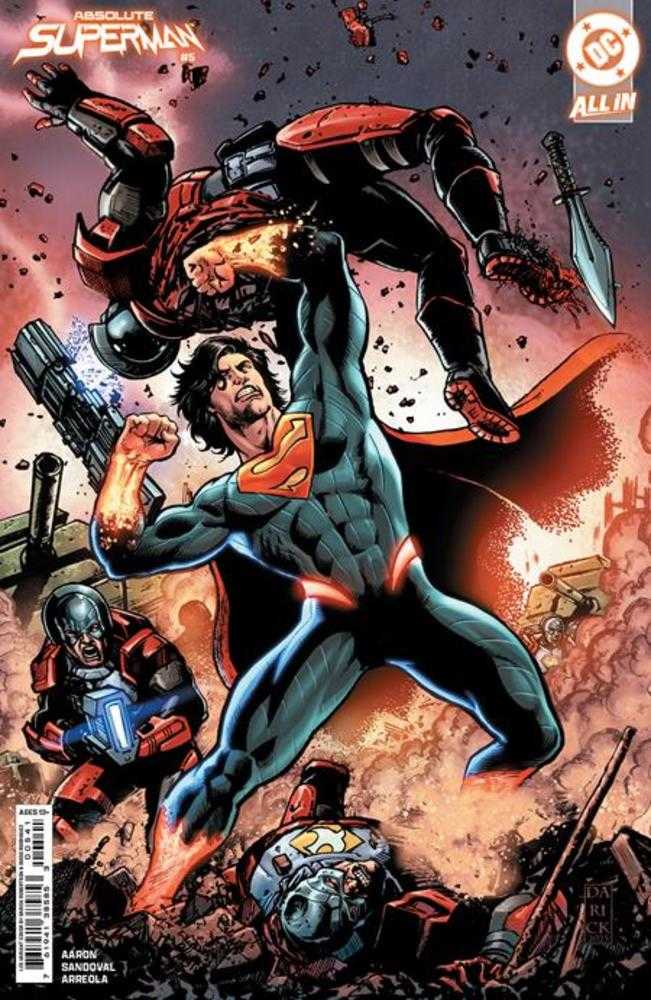 Absolute Superman #5 Cover D Darick Robertson Card Stock Variant 1:25 Ratio