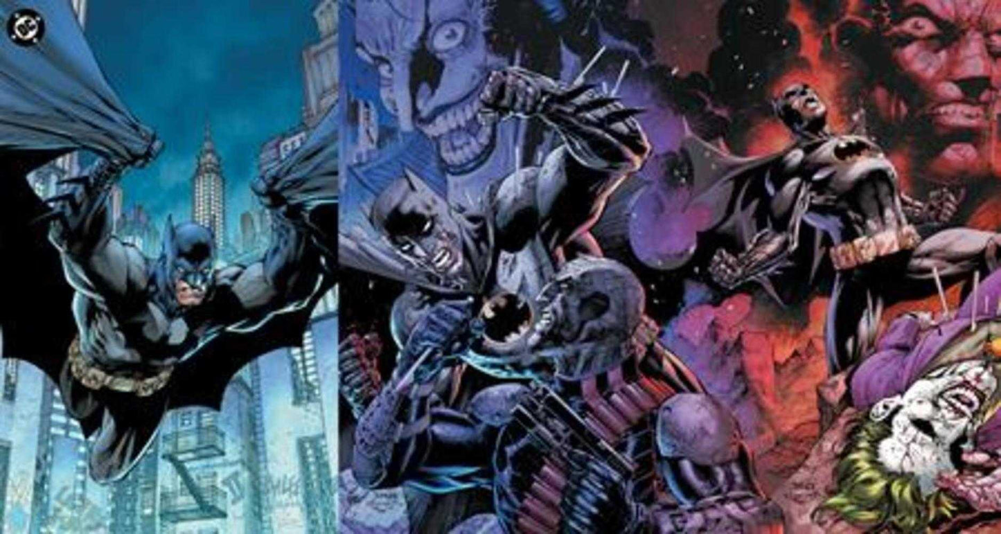Batman #158 Cover J Jim Lee & Scott Williams Connecting Gatefold Card Stock Variant