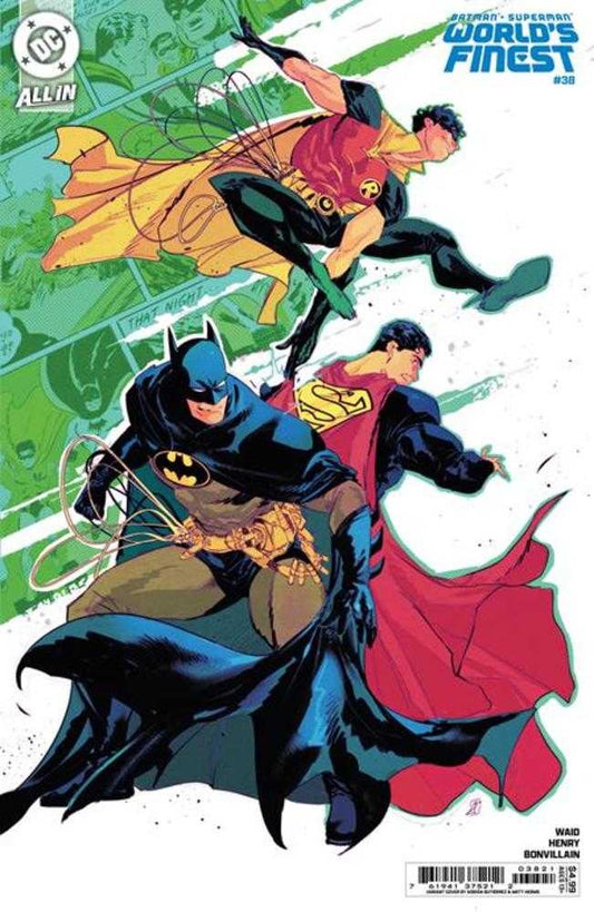 Batman Superman Worlds Finest #38 Cover C Adrian Gutierrez Card Stock Variant (We Are Yesterday)