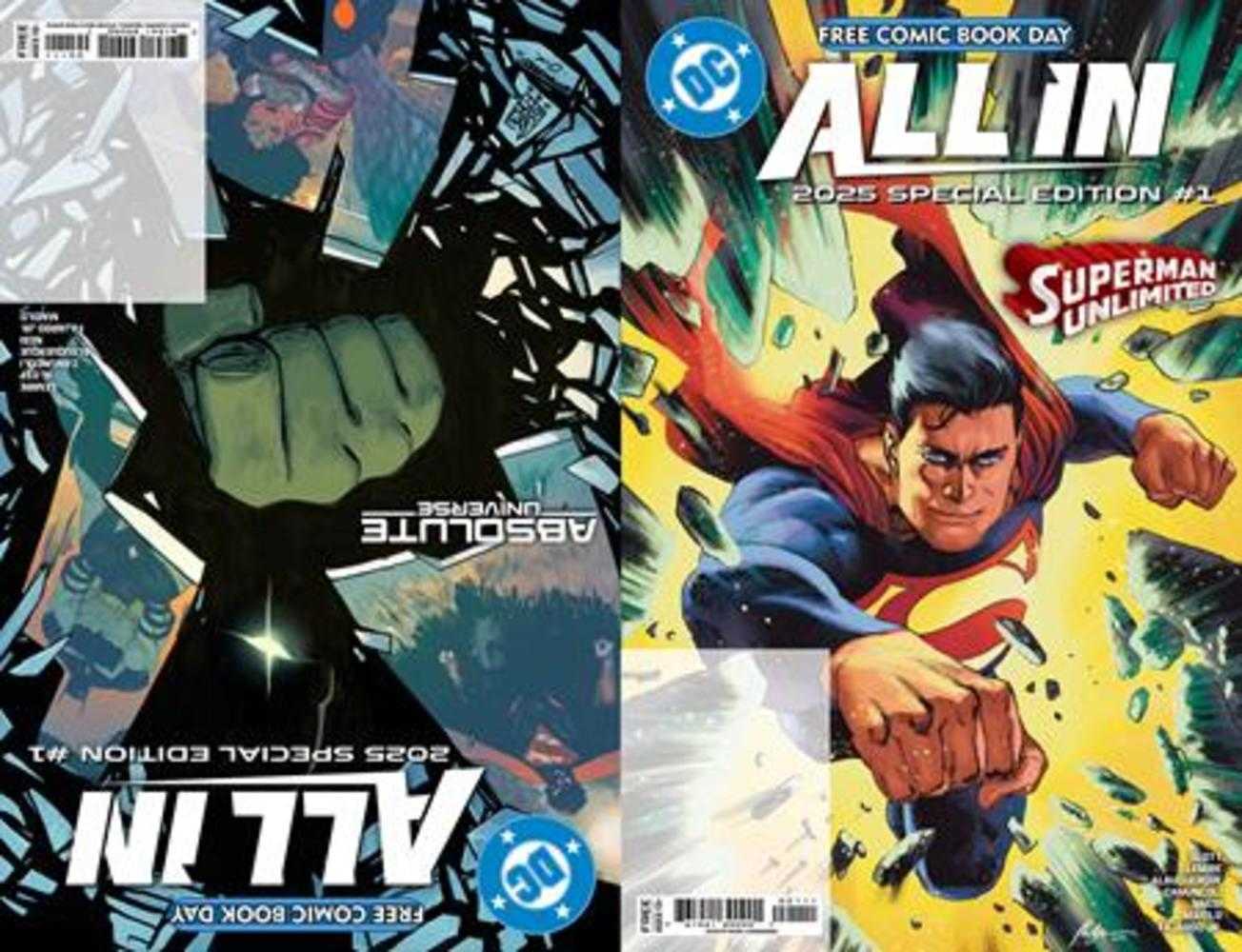 DC All In Absolute Universe Free Comic Book Day 2025 Special Edition