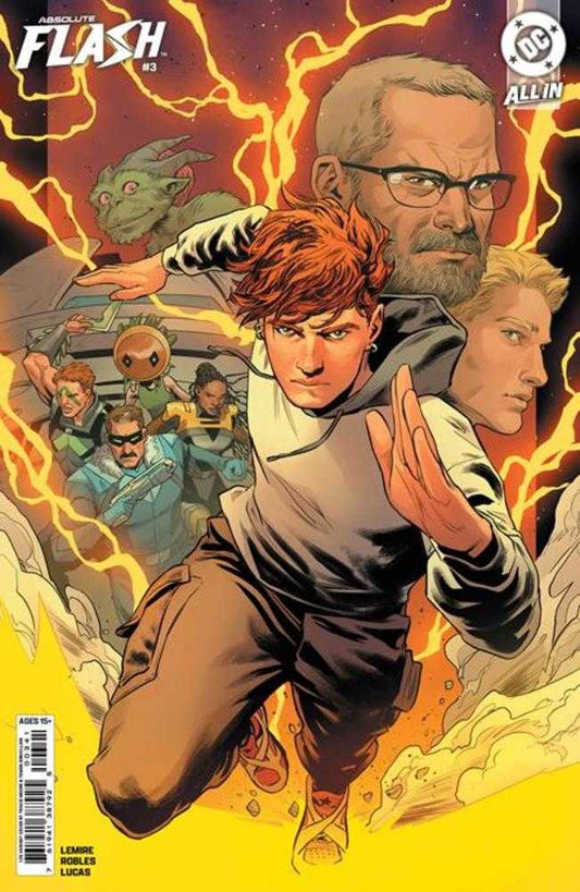 Absolute Flash #3 Cover D Travis Moore Card Stock 1:25 Variant