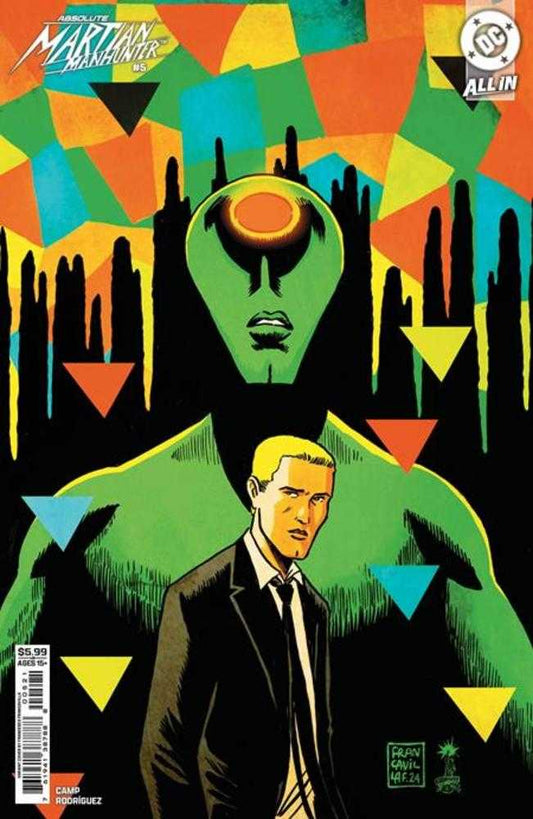 Absolute Martian Manhunter #5 (Of 12) Cover B Francesco Francavilla Card Stock Variant