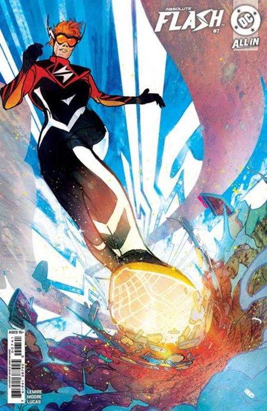 Absolute Flash #7 Cover D Christian Ward 1:25 Card Stock Variant