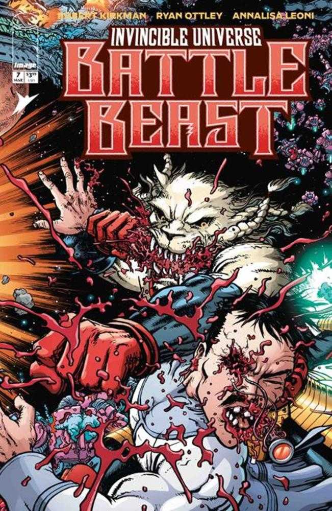 Invincible Universe Battle Beast #7 Cover C 1 in 10 Chris Burnham & Brian Reber Variant