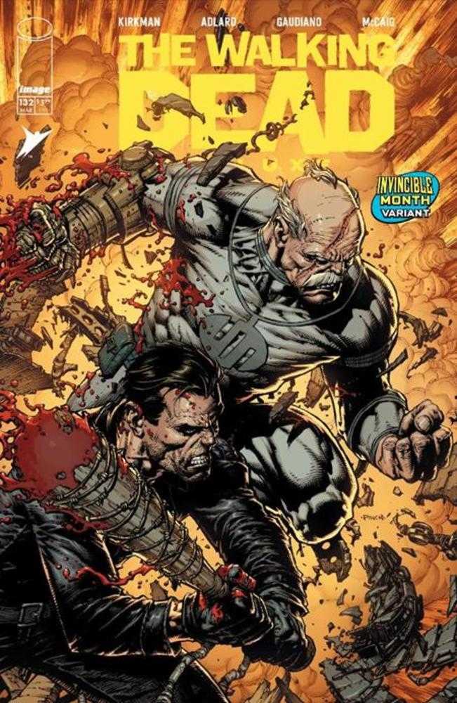 Walking Dead Deluxe #132 Cover F David Finch & Dave Mccaig Invincible Team Up Variant (Mature)