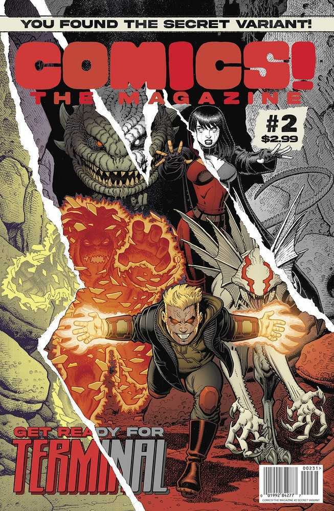 COMICS! The Magazine #2 Secret Variant 1st Appearance of Terminal
