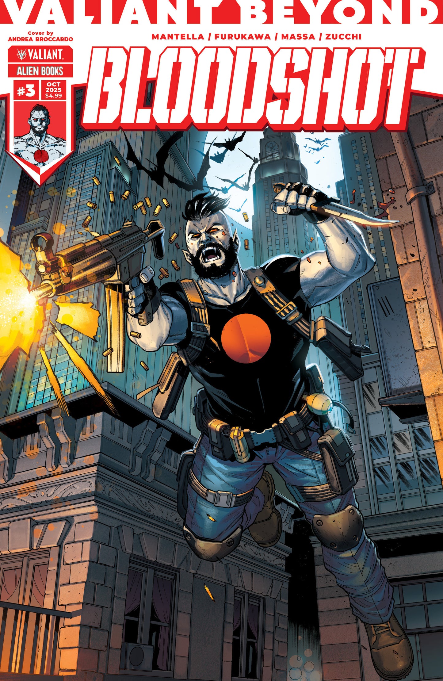 Valiant Beyond: Bloodshot #3 Cover A (Broccardo)