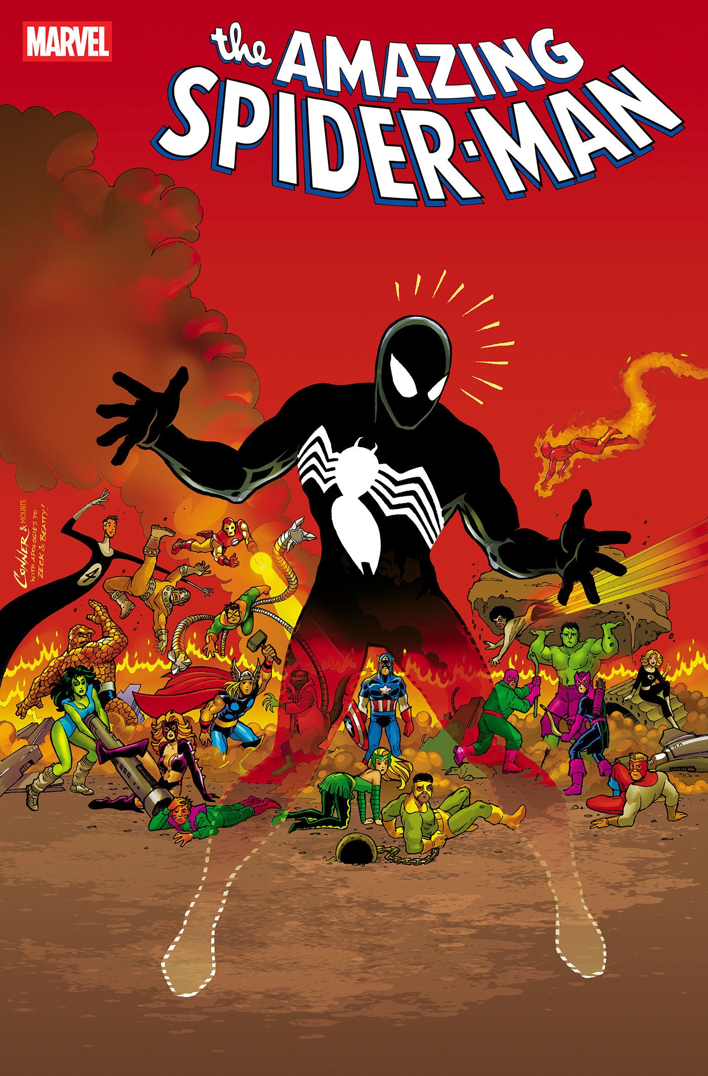 Amazing Spider-Man #69 Amanda Conner Invisible Variant