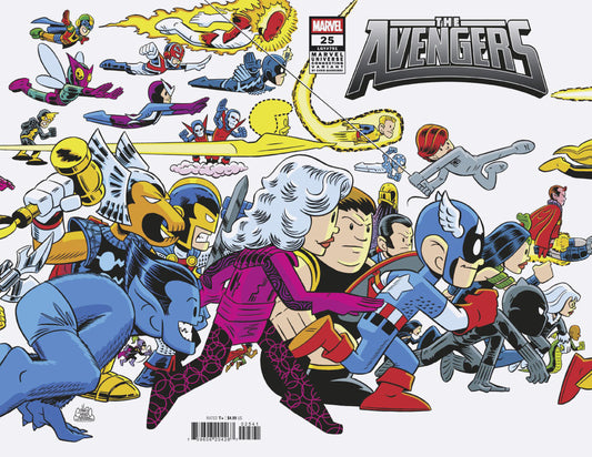 Avengers #25 Chris Giarrusso Marvel Universe Connect Variant B