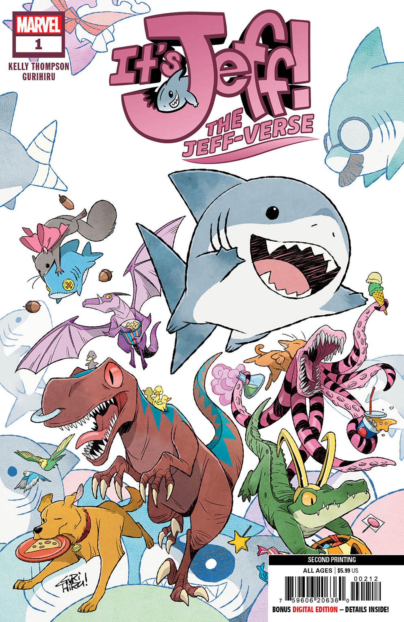 It's Jeff: The Jeff-Verse #1 Gurihiru 2nd Print Variant