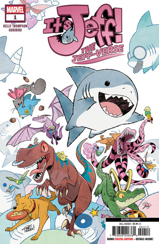 It's Jeff: The Jeff-Verse #1 Gurihiru 2nd Print Variant