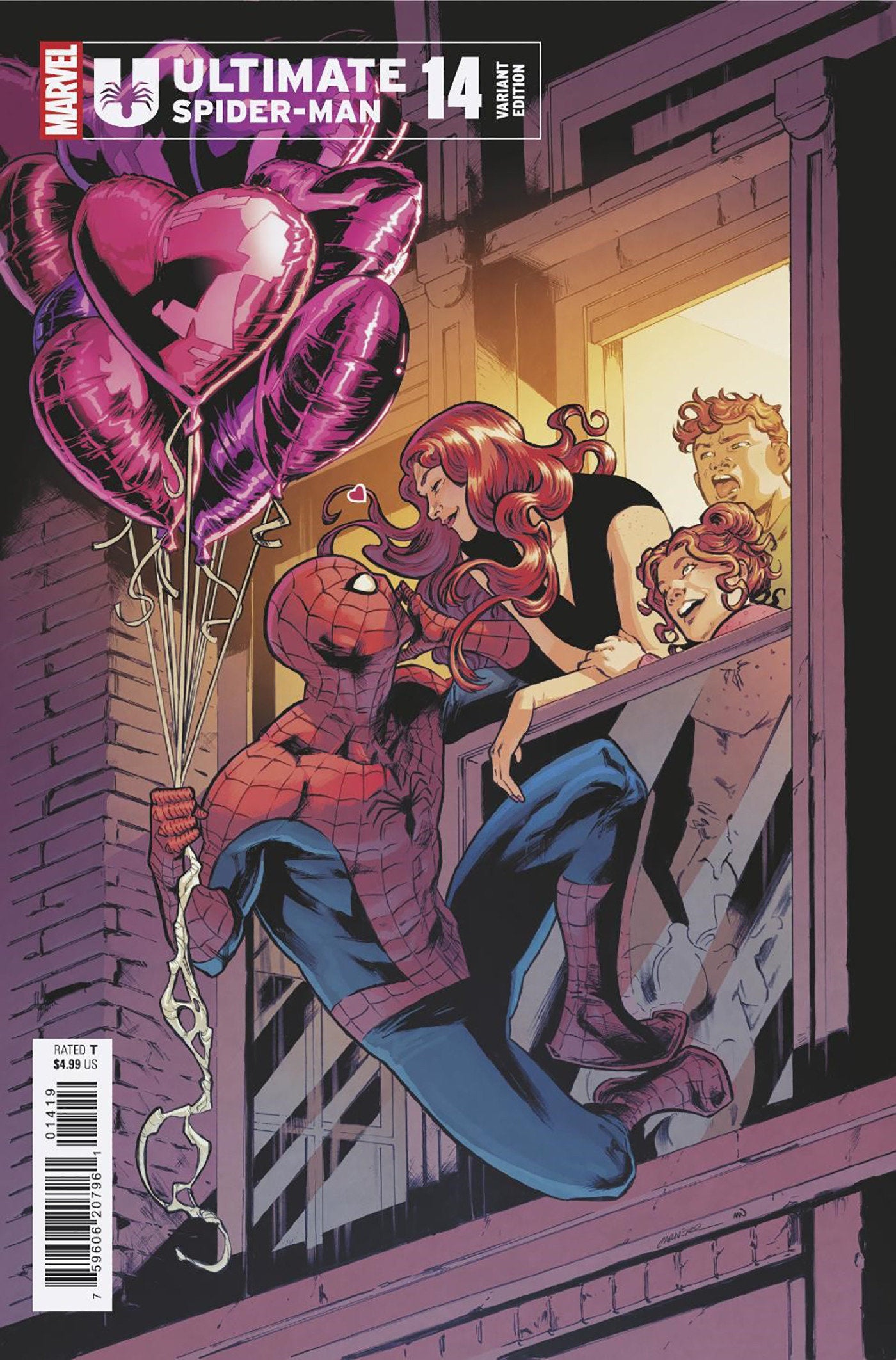 Ultimate Spider-Man #14 Carmen Carnero Variant 1:25 Variant