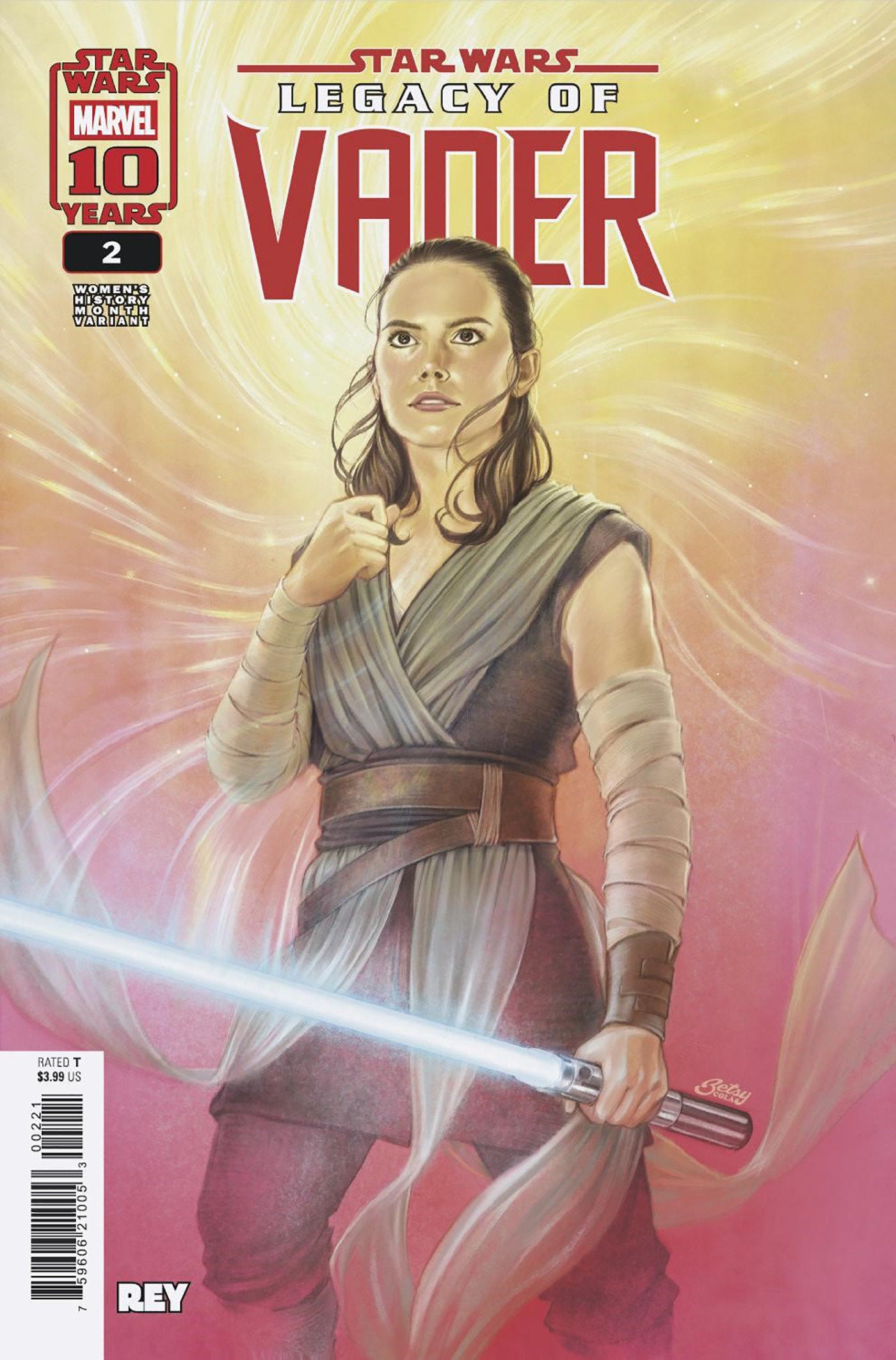 Star Wars Legacy Of Vader #2 Cola Womens History Month Variant
