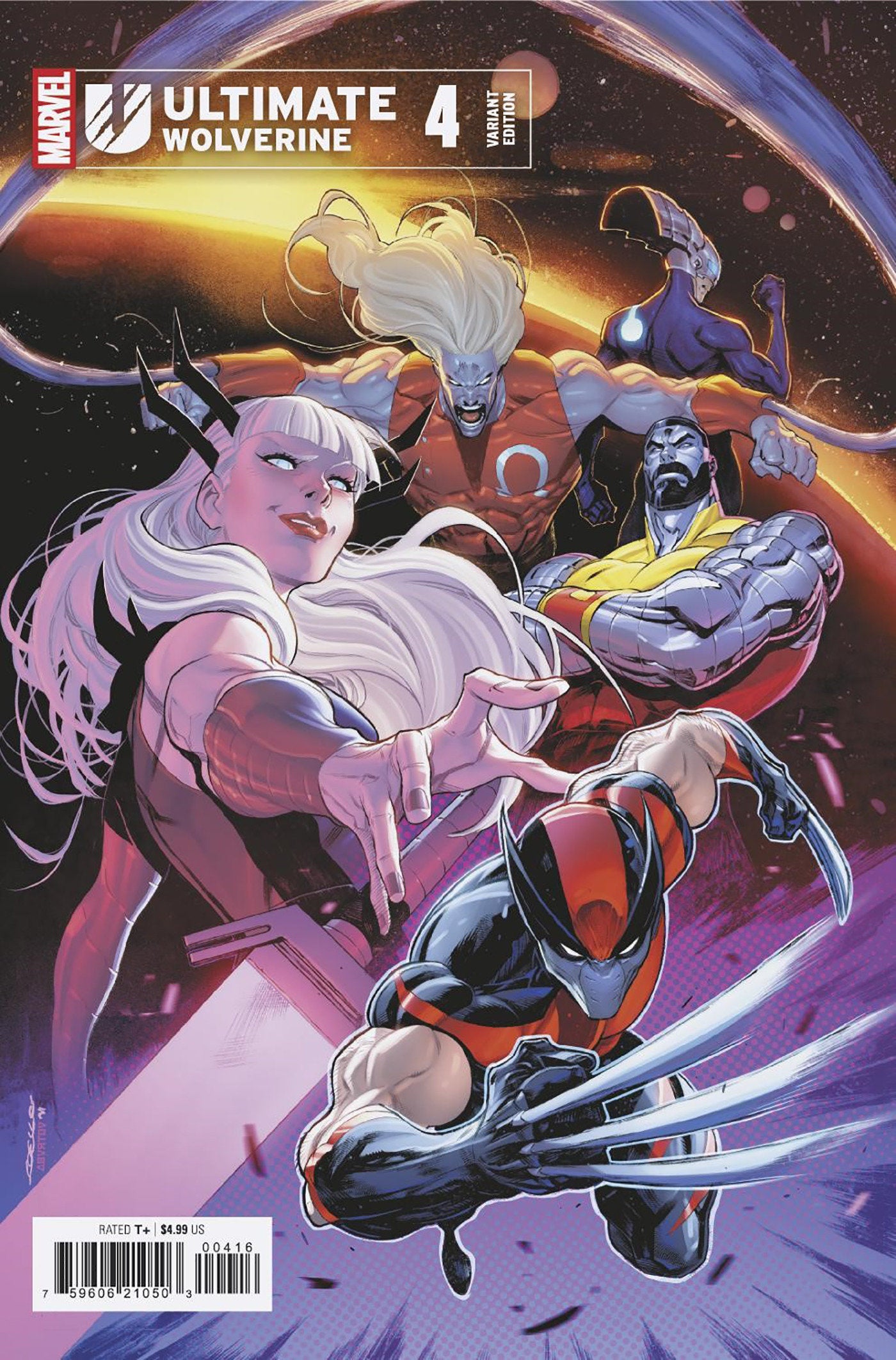 Ultimate Wolverine #4 25 Copy Variant Edition Iban Coello Variant