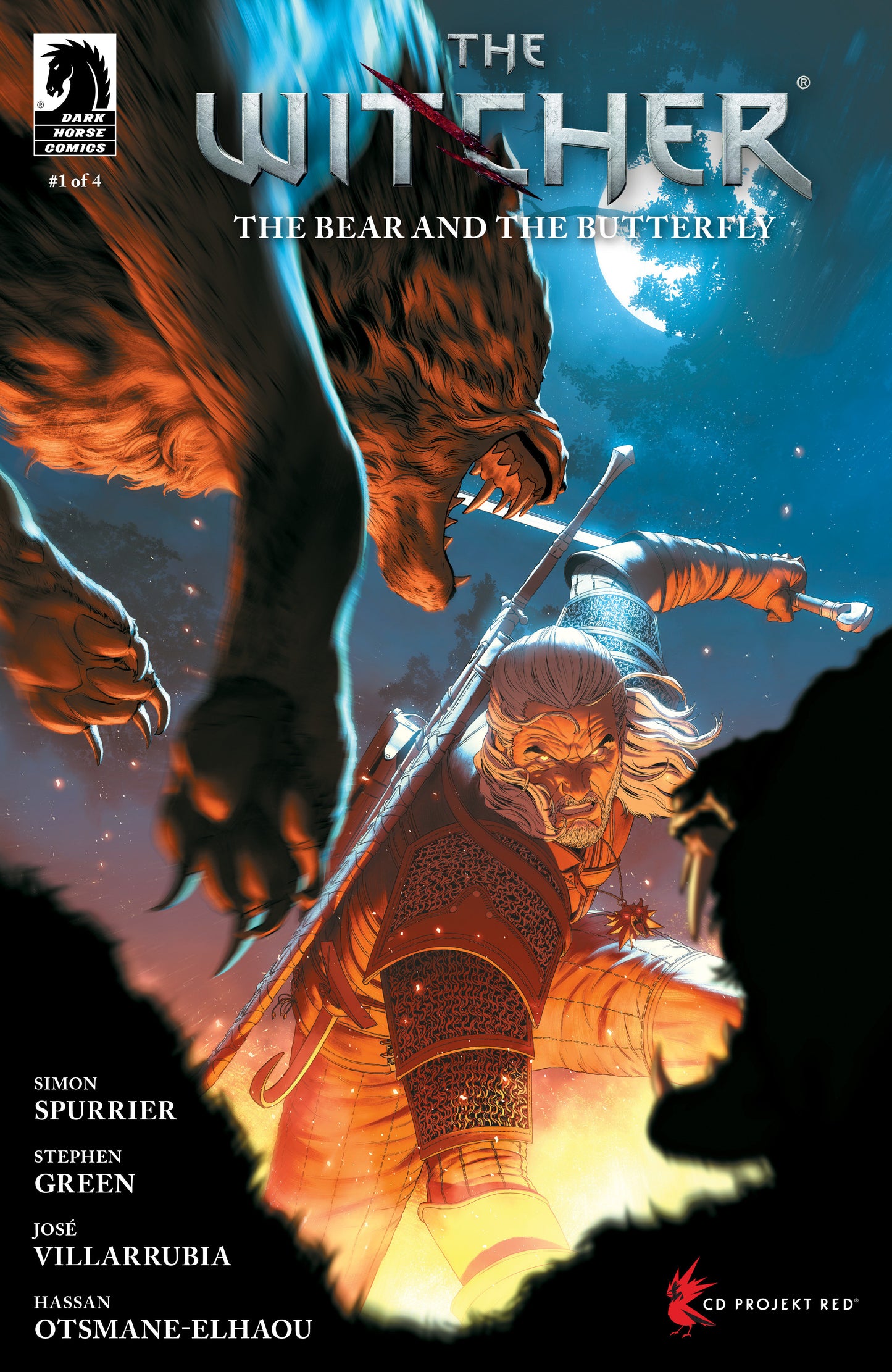 Witcher Bear & Butterfly #1 Cover B De Iulis