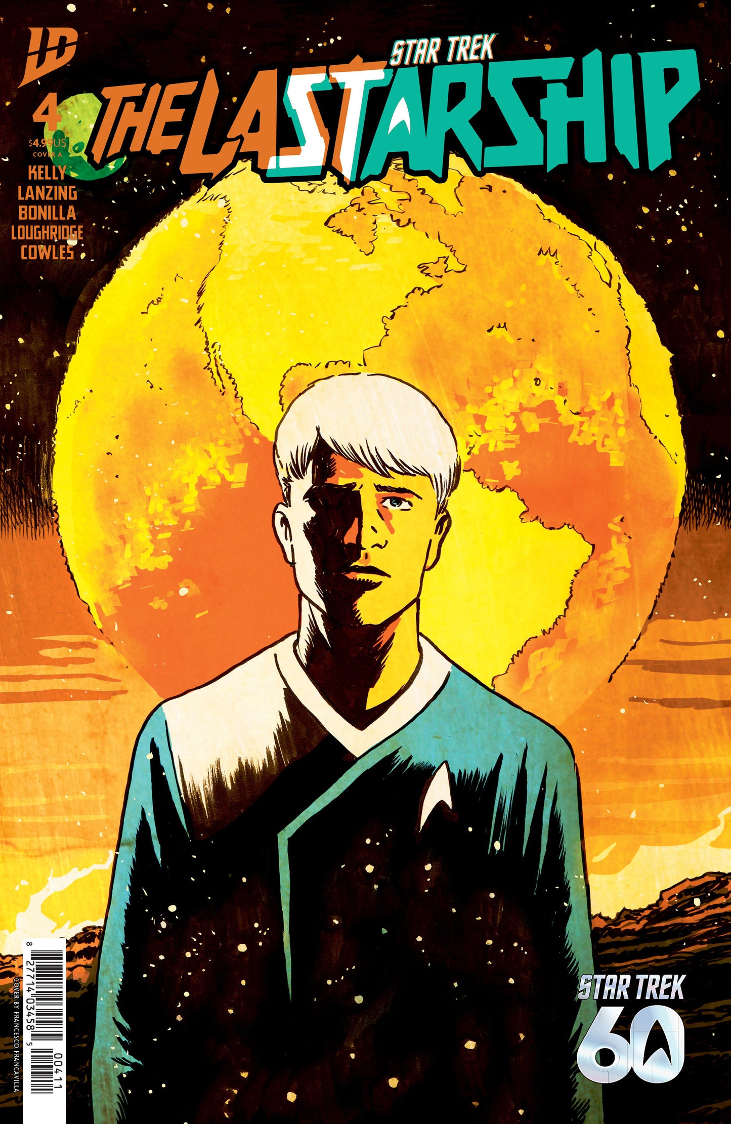 Star Trek: The Last Starship #4 Cover A (Francavilla)