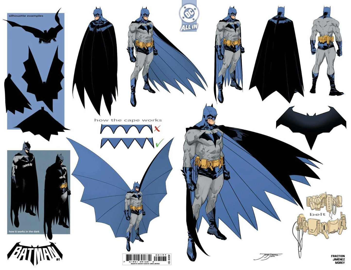 Batman #1 Cover O 5 Copy Jorge Jimenez Design Unlock Card Stock Variant