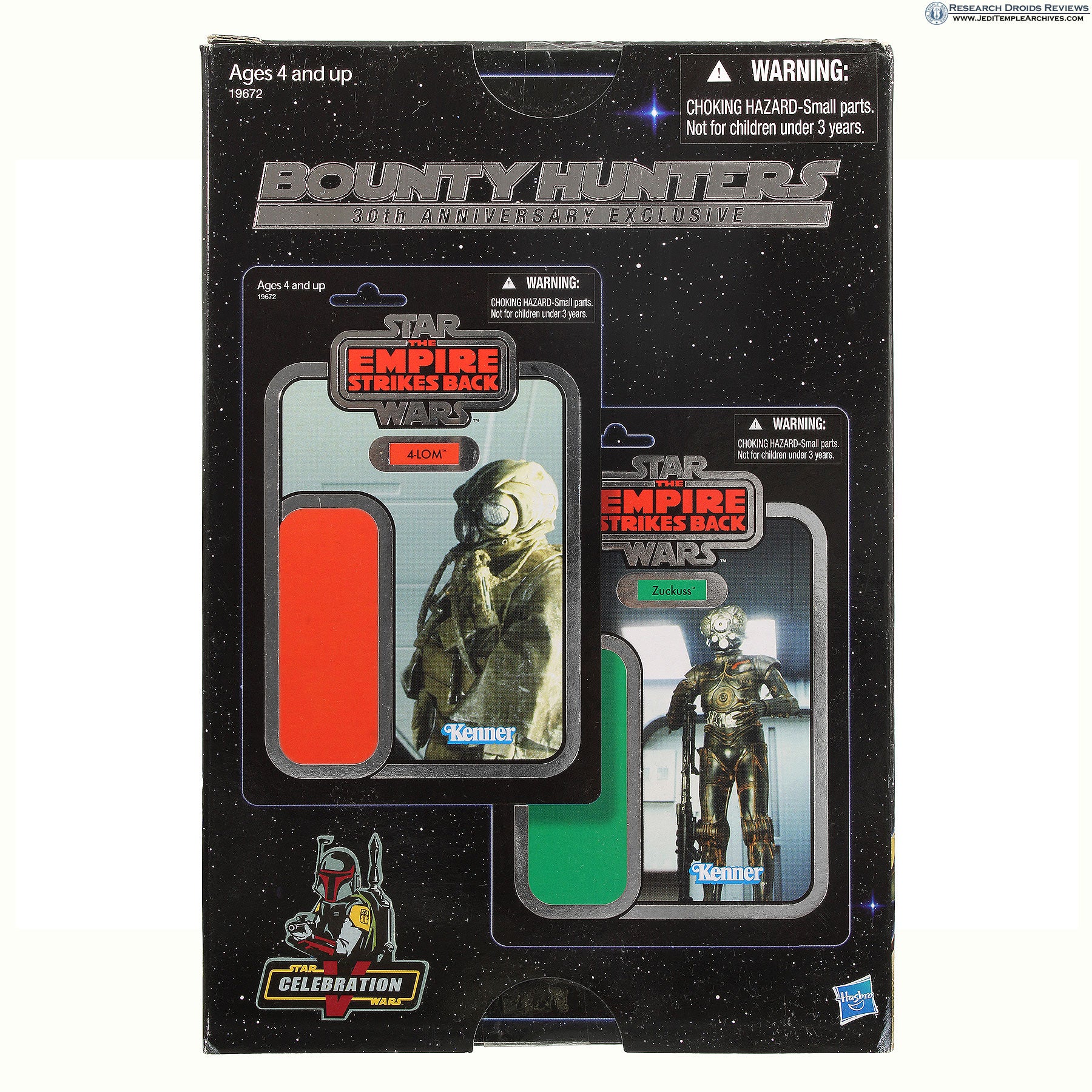 Star Wars Bounty Hunters 30th Anniversary Exclusive 4-LOM