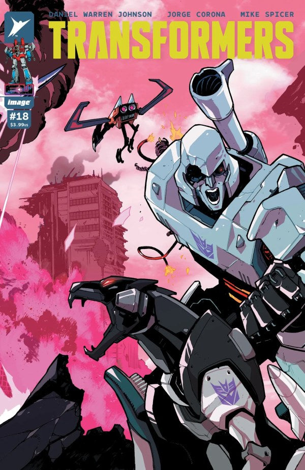 Transformers #18 Cover C Karl Kerschl 1:10 Connecting Variant