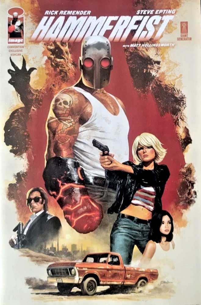 Hammerfist #1 San Diego Comic Con 2026 Exclusive Ashcan Special Edition