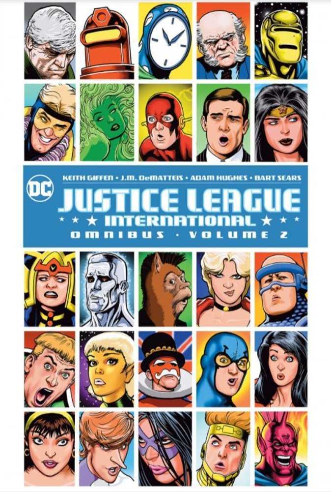 Justice League International Omnibus Hardcover Book 02
