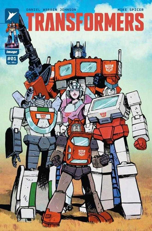 Transformers #1 Cover B Johnson & Spicer (1st Print)