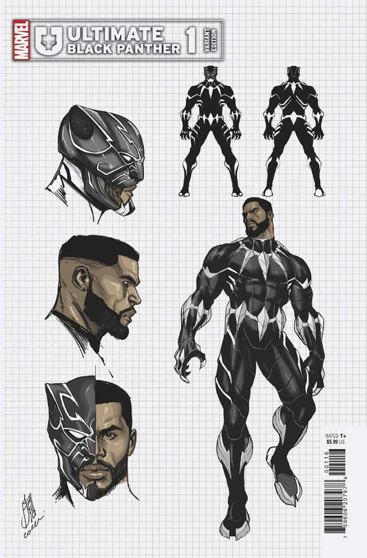 Ultimate Black Panther 1-6 Variant Set