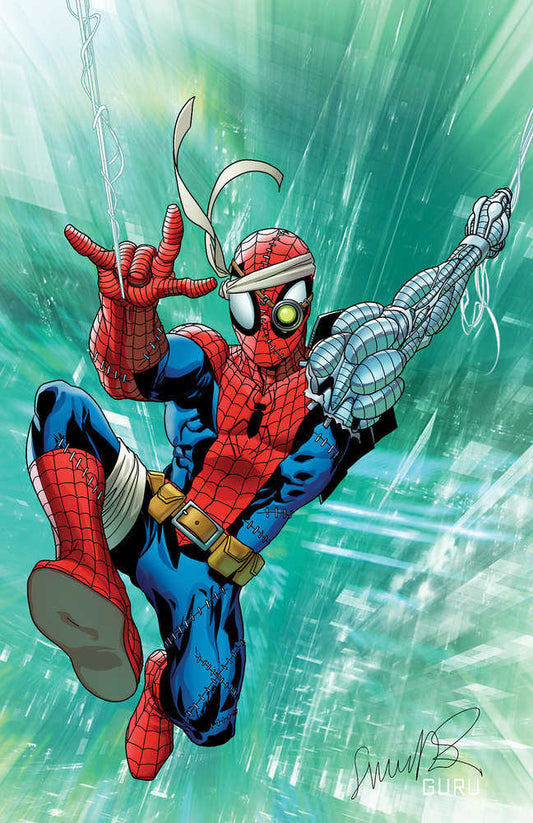Edge Of Spider-Verse #2 Salvador Larroca Cyborg Spider-Man Full Art 1:50 variant
