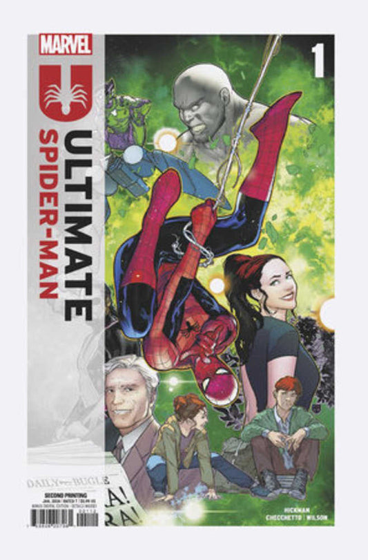 Ultimate Spider-Man #1 2nd Printing Silva Variant (1st Print)