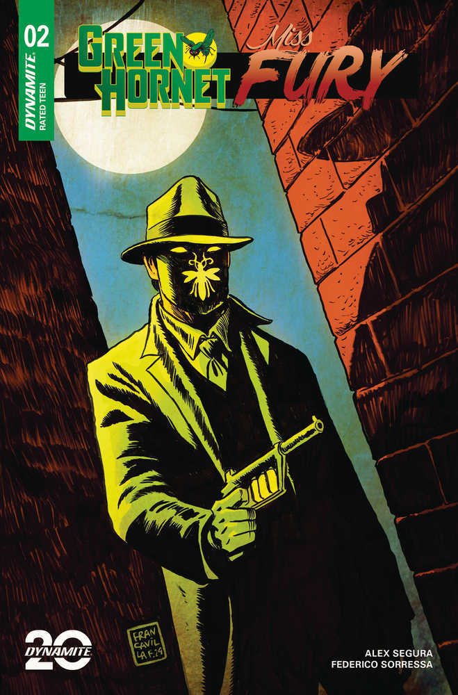 Green Hornet Miss Fury #2 Cover A Francavilla