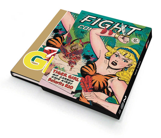 Golden Age Fight Comics Tiger Girl Slipcase Volume 02