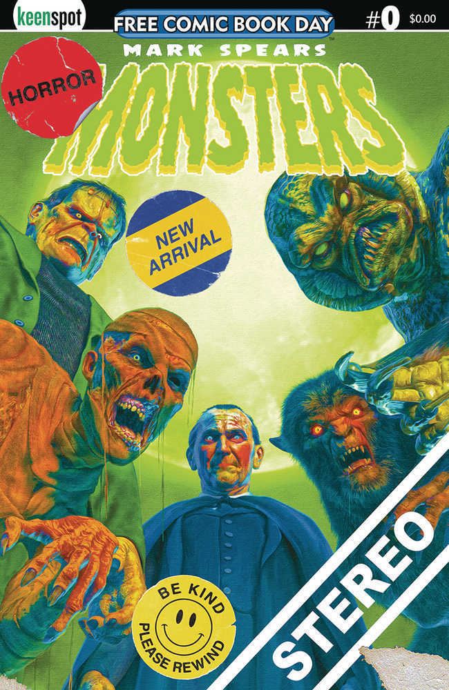 Mark Spears Monsters #0 Free Comic Book Day 2025