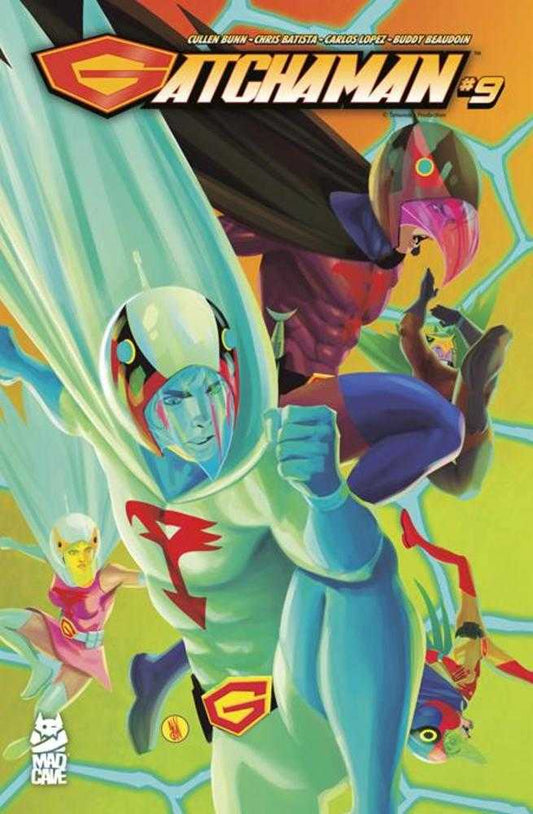 Gatchaman #9 Cover A Inaki Miranda