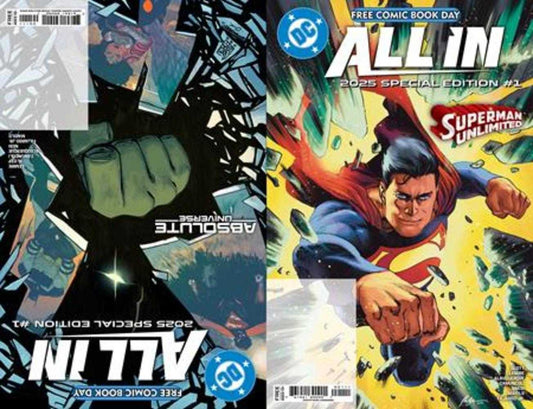 DC All In Absolute Universe Free Comic Book Day 2025 Special Edition