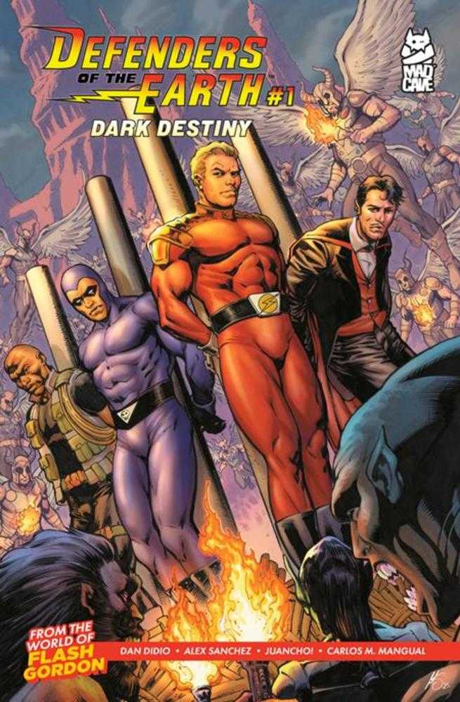 Defenders Of The Earth Dark Destiny #1 (Of 4) Cover A Marco Santucci