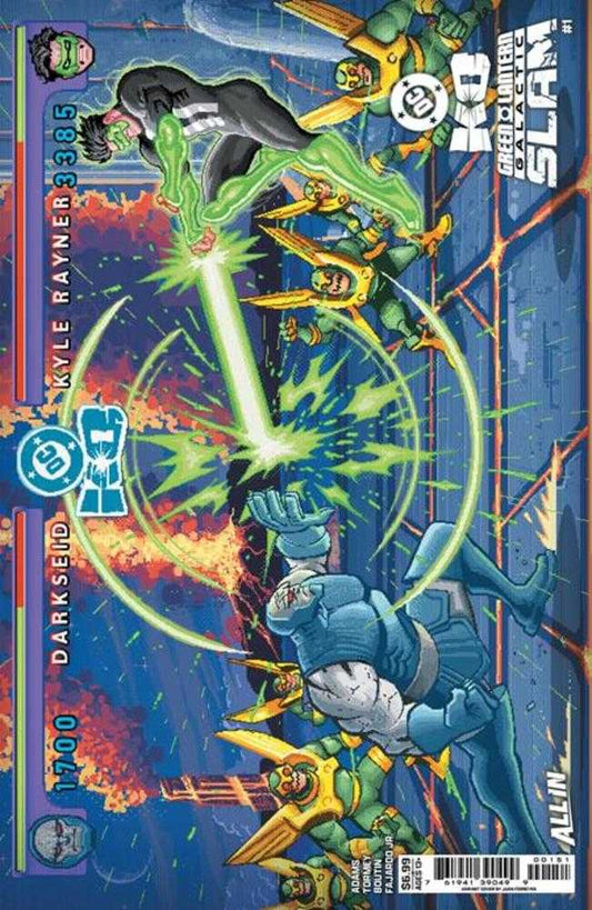 DC K.O. Green Lantern Galactic Slam #1 (One Shot) Cover E Juan Ferreyra Wraparound Card Stock Variant
