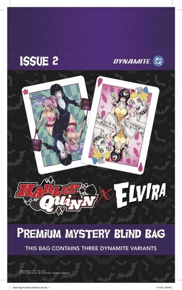 Harley Quinn X Elvira #2 Blind Bag Variant