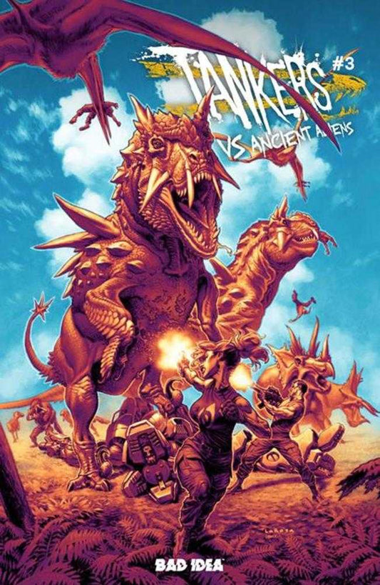 Tankers vs Ancient Aliens # 3 (Of 5) Cover B Lewis Larosa Variant