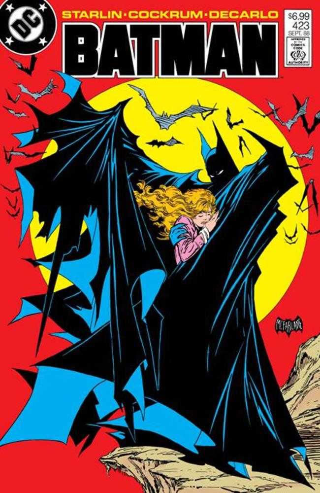 Batman #423 Facsimile Edition Cover C Todd McFarlane Foil Variant