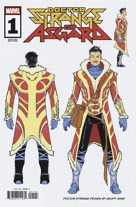 Doctor Strange Of Asgard #1 Geoff Shaw Design Variant [Doom] 1:10 Ratio