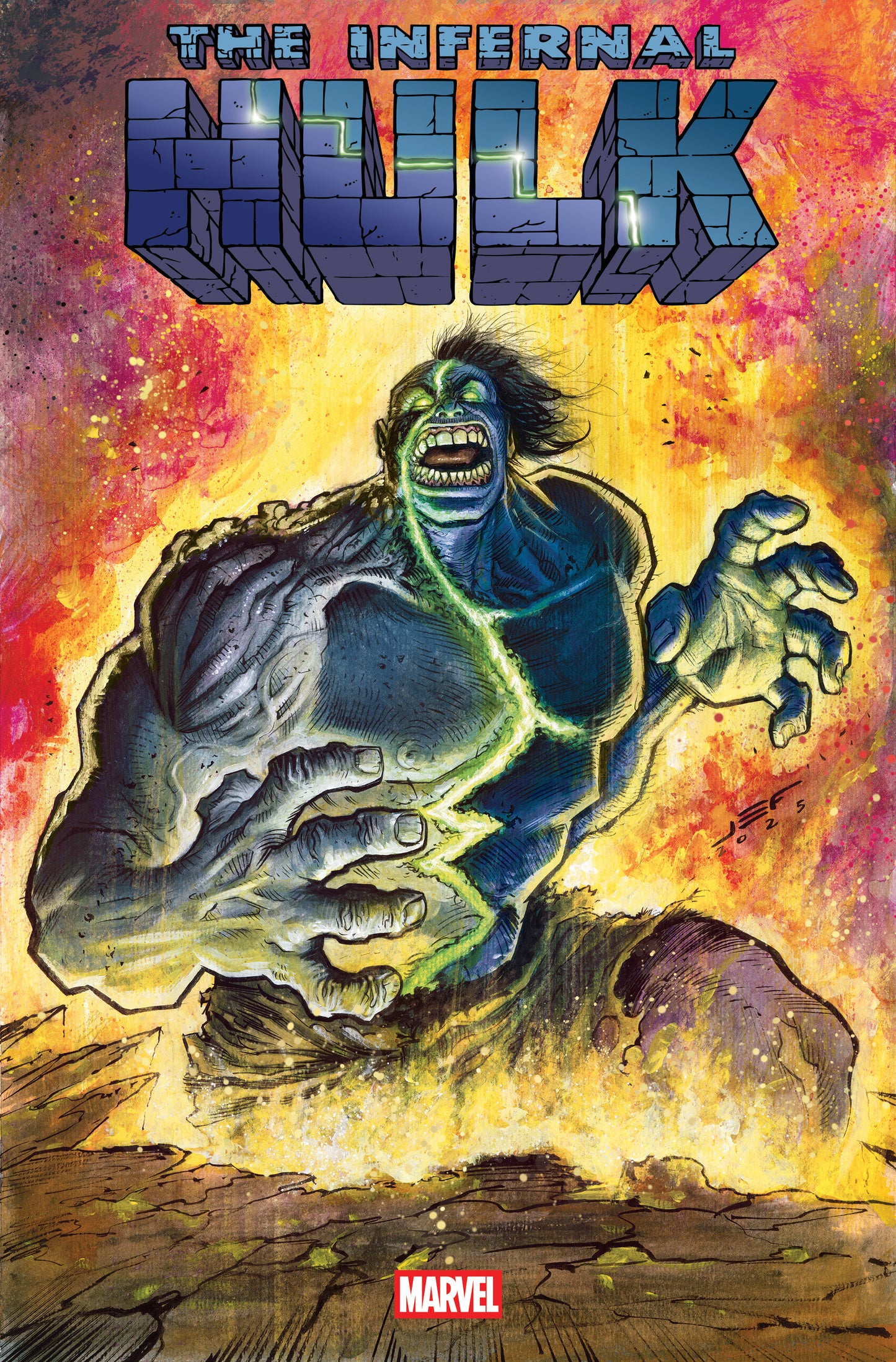 Infernal Hulk #1 Juan Ferreyra Variant 1:25 Variant
