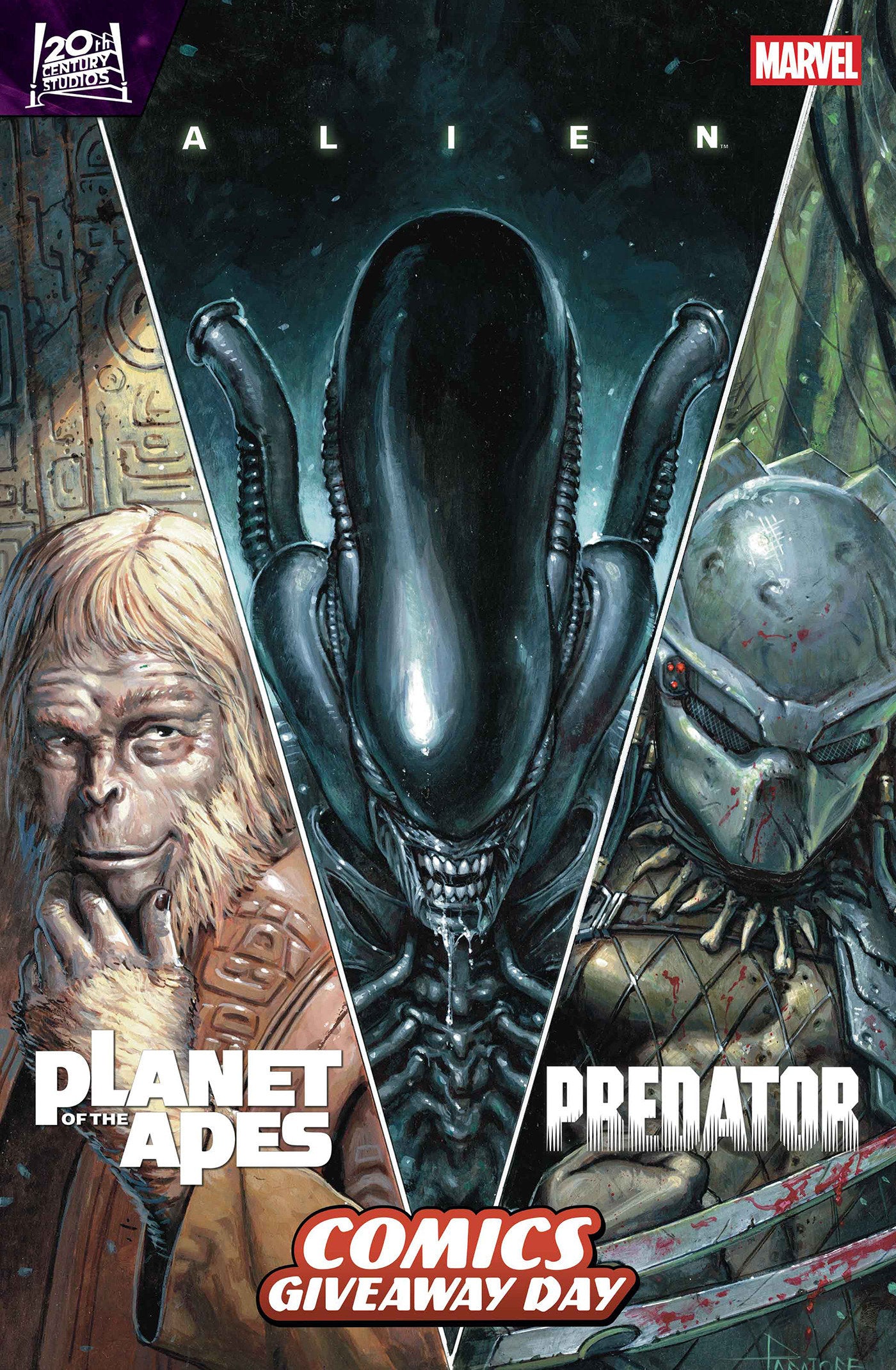Alien, Predator, & Planet Of The Apes #1 - FCBD 2026