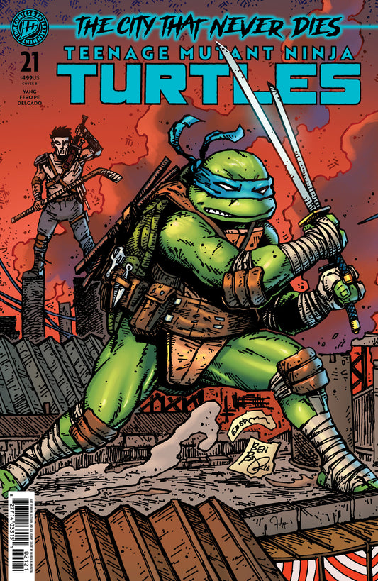 Teenage Mutant Ninja Turtles #21 Variant B (Eastman & Bishop)