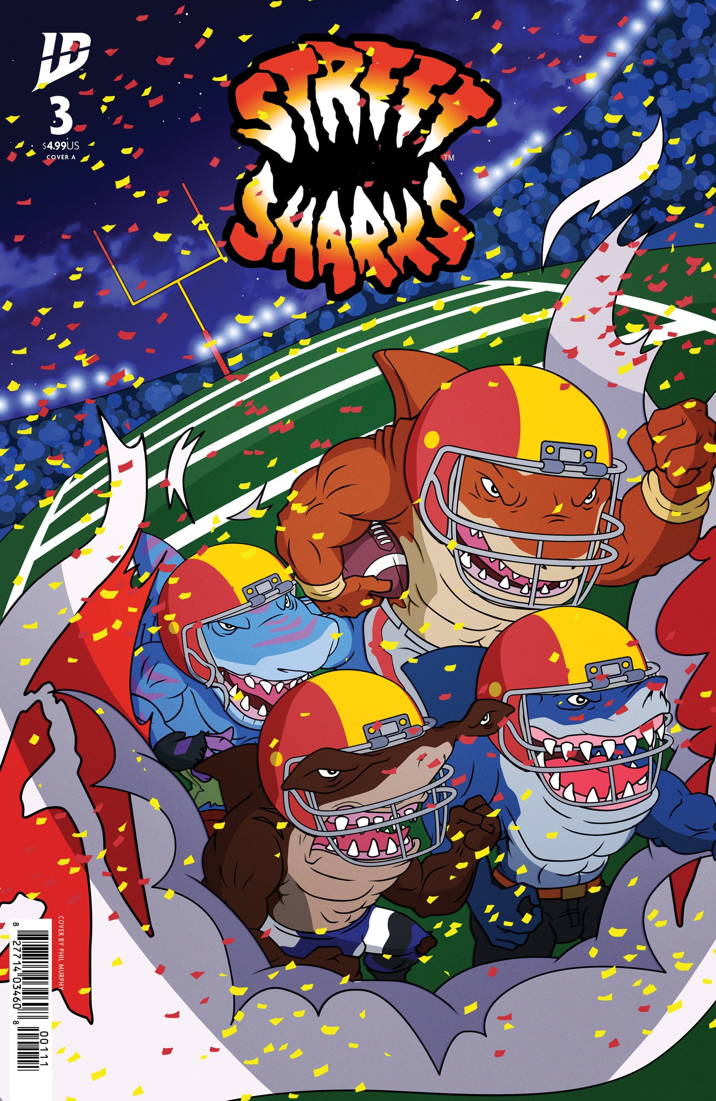 Street Sharks #3 Cover A (Murphy)