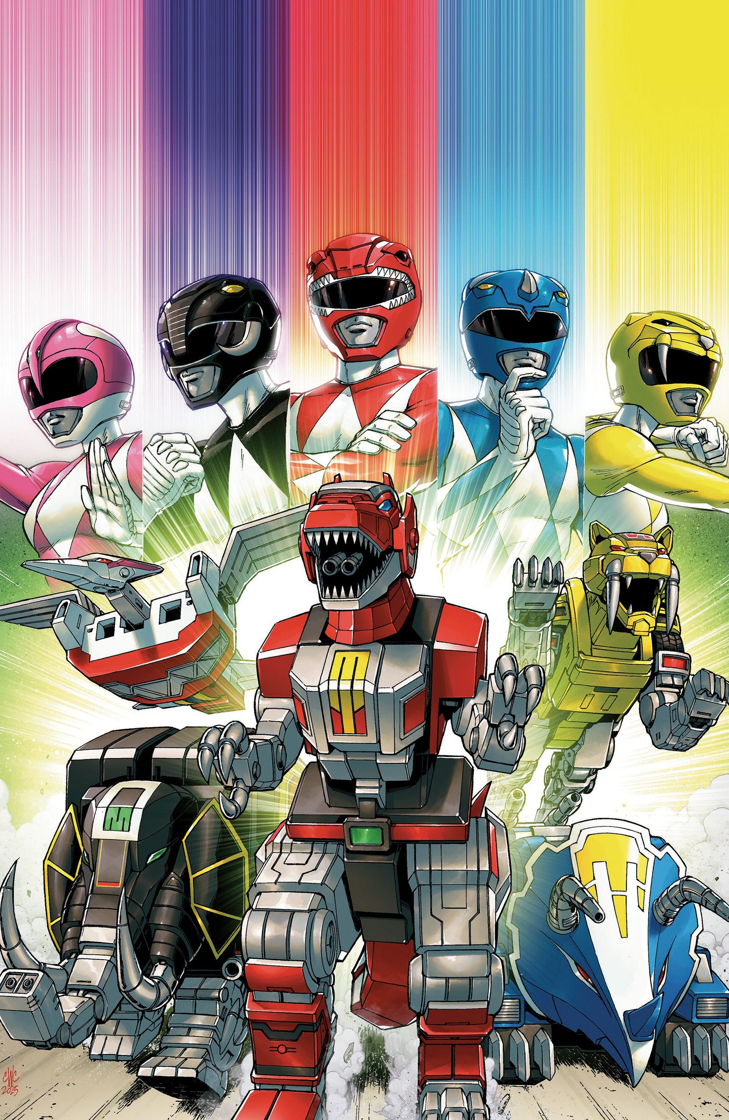 Mighty Morphin Power Rangers: Zord Quest #1 F Unlimited Variant (Full Art, Coller)